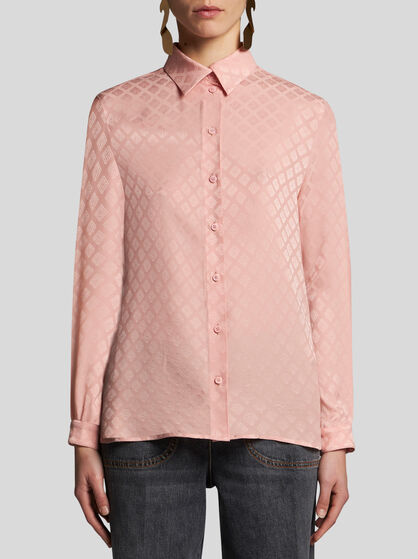 SILK JACQUARD SHIRT