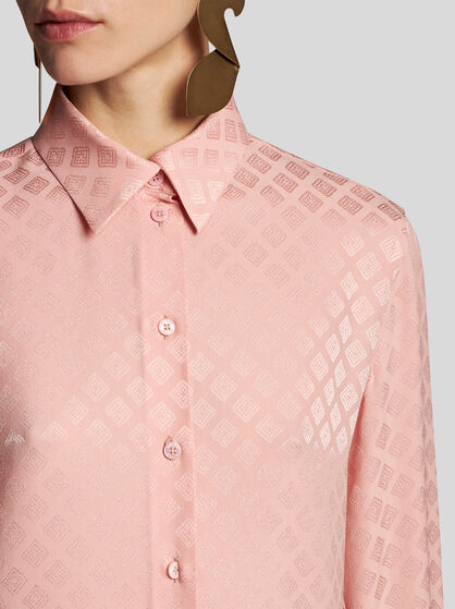 SILK JACQUARD SHIRT