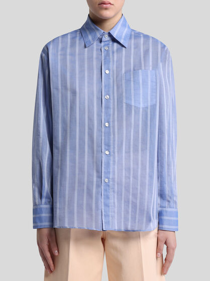 STRIPED COTTON SHIRT