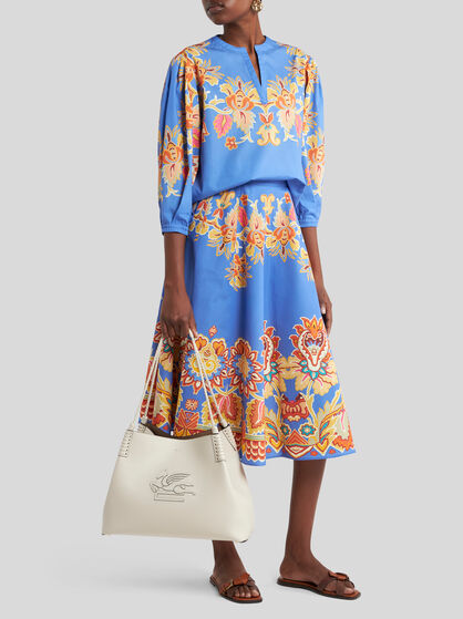 COTTON BLOUSE WITH PRINT