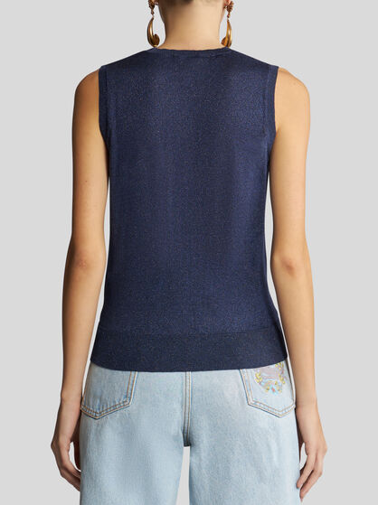 KNIT VEST TOP | Knitwear | ETRO