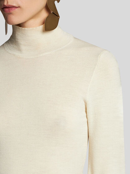 WOOL TURTLENECK SWEATER | Knitwear | ETRO