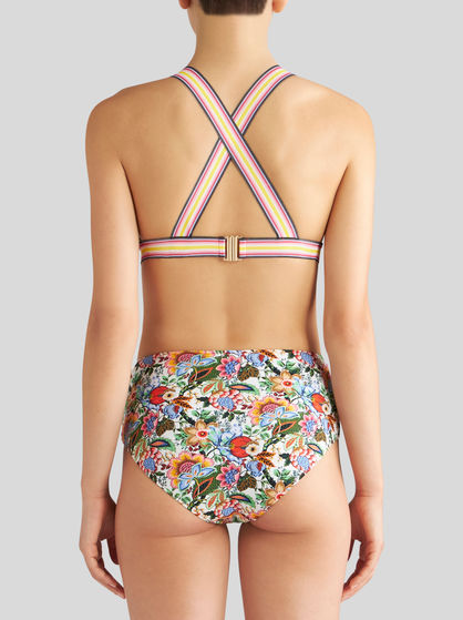 MULTICOLOURED BOUQUET BIKINI