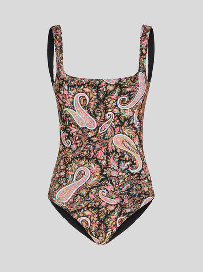 PAISLEY ONE-PIECE SWIMSUIT