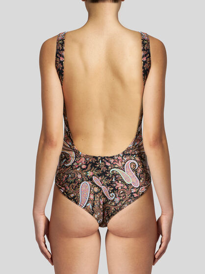 PAISLEY ONE-PIECE SWIMSUIT