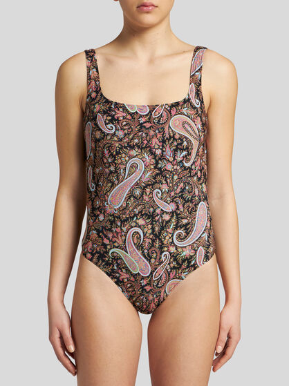 PAISLEY ONE-PIECE SWIMSUIT