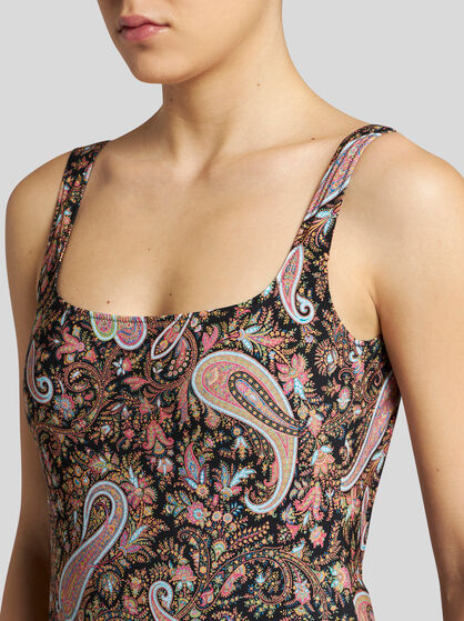 PAISLEY ONE-PIECE SWIMSUIT