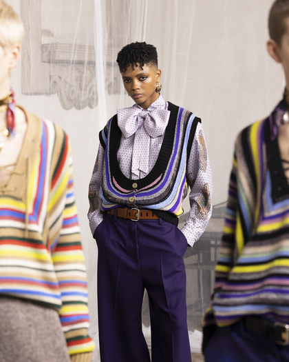 ETRO KIND KNITS-Marco Ce Vincenzo- Striped exclusive