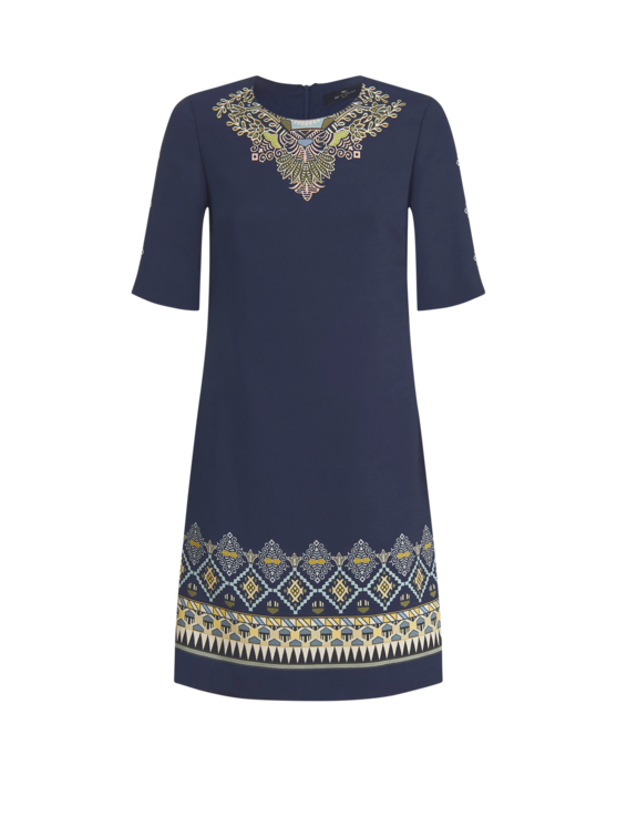 ETRO GEOMETRIC PATTERN TUNIC DRESS