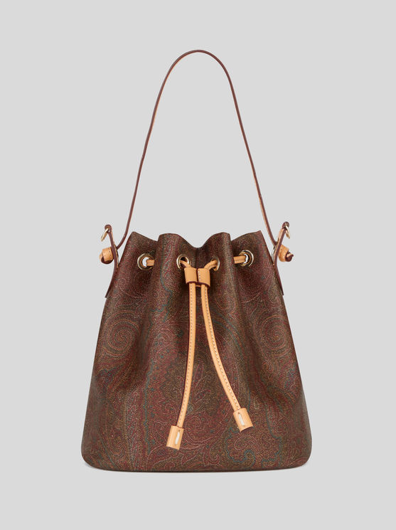 Etro Large Paisley Bucket Bag ModeSens