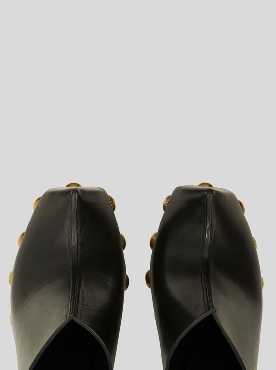 ETRO LEATHER CLOGS