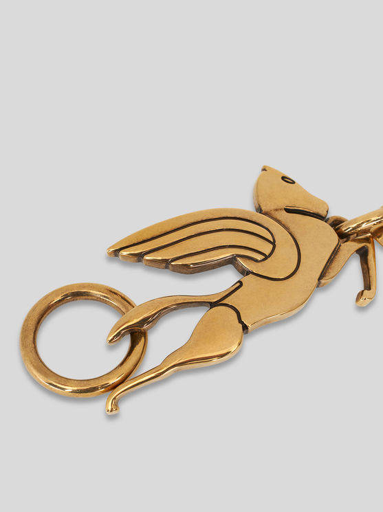 Etro Scarf Pin With Pegaso In Gold