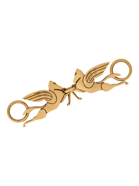 Etro Scarf Pin With Pegaso In Gold