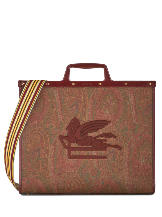 Etro Love Trotter Paisley-tasche In Red