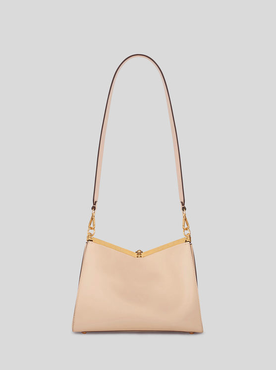 Shop Etro Medium Vela Bag In Beige