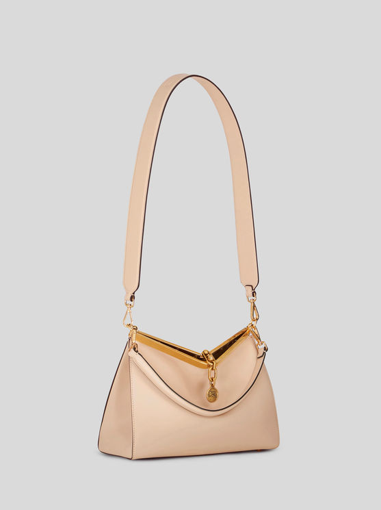 Shop Etro Medium Vela Bag In Beige