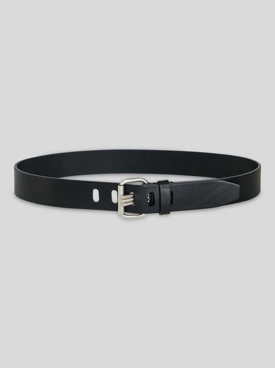 Shop Etro Leather Belt In Black