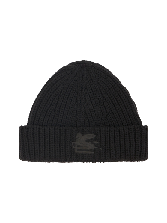 Etro Woman Hat Black Size Onesize Wool In Black
