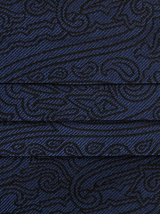 Shop Etro Paisley Design Cummerbund In Light Blue