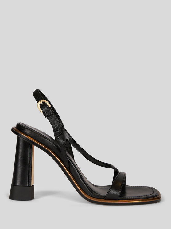 Shop Etro Leather Sandals And Straps In Black