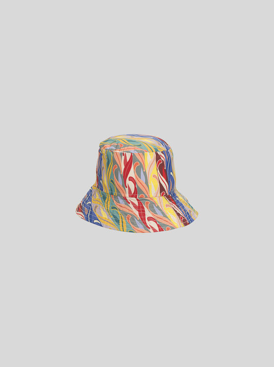 Shop Etro Summer Bucket Hat For Children In Multicolour