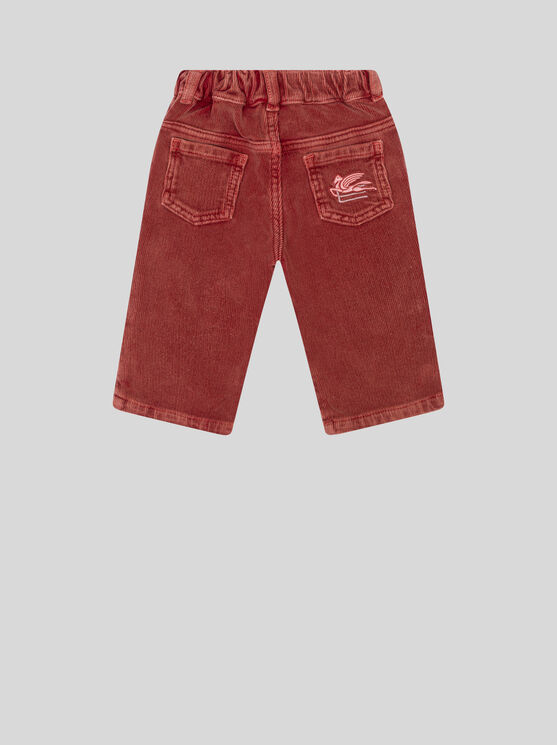 Shop Etro Trousers For Babies In Rot