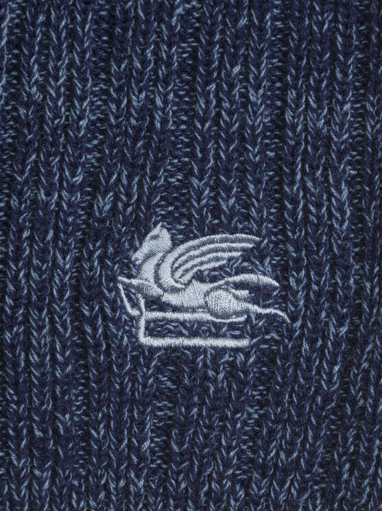 Shop Etro Striped Jumper For Children In Navy Blue