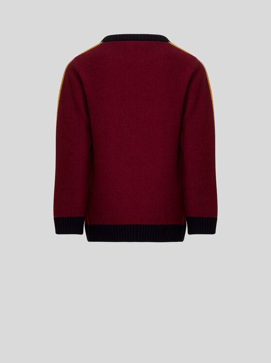 Shop Etro Jumper For Children In Burgundy