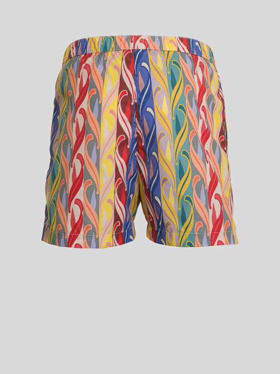 Shop Etro Summer Swimsuit For Children In Multicolour