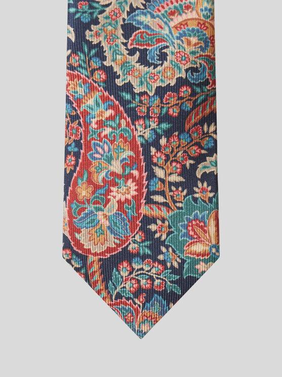 ETRO , FLORAL PAISLEY TIE, MAN, MULTICOLOUR