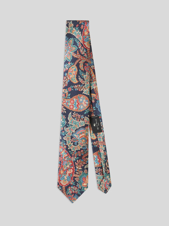 ETRO , FLORAL PAISLEY TIE, MAN, MULTICOLOUR