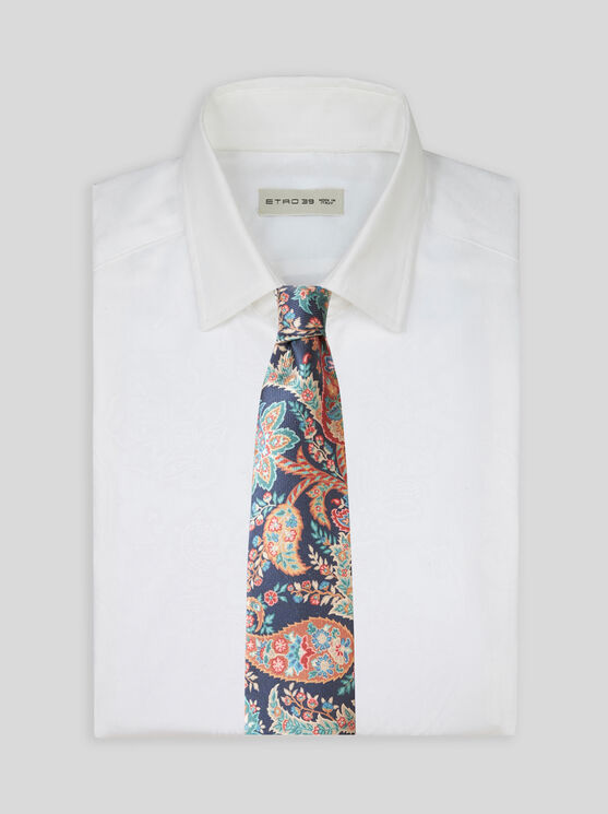 Shop Etro , Floral Paisley Tie, Man, Multicolour