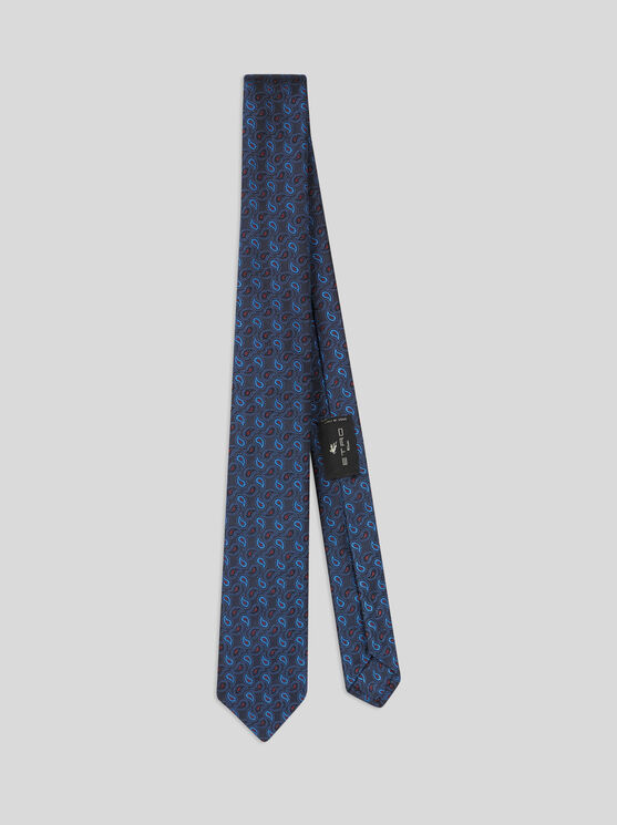 ETRO PAISLEY SILK TIE 