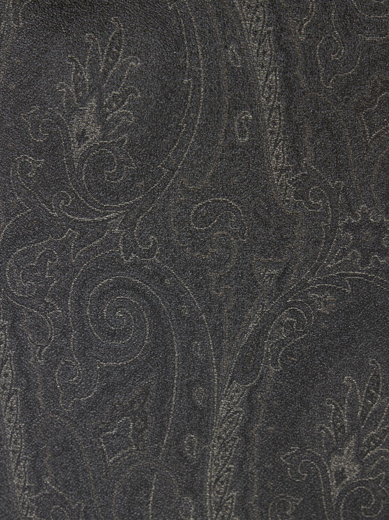 Etro Clutch Embellished Paisley Tote Bag In Black