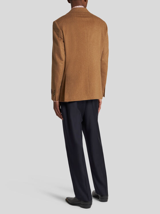 Shop Etro Cashmere Blazer In Light Brown