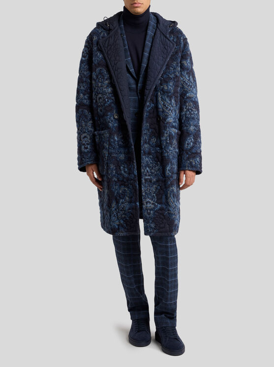 Etro Inspect Standard Trousers In Blue