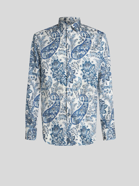 ETRO FLORAL PAISLEY SHIRT 