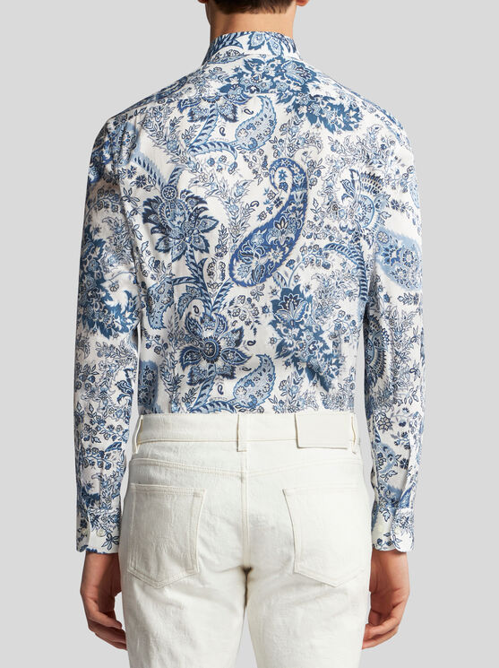 ETRO FLORAL PAISLEY SHIRT 