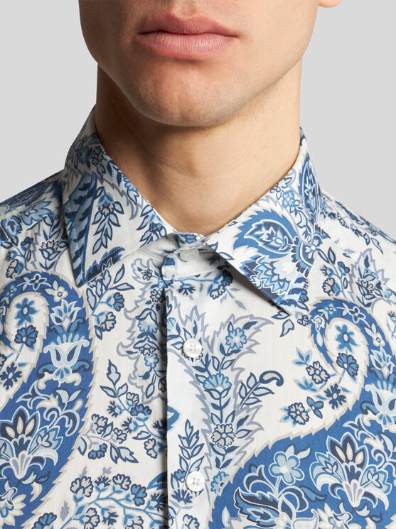 ETRO FLORAL PAISLEY SHIRT 