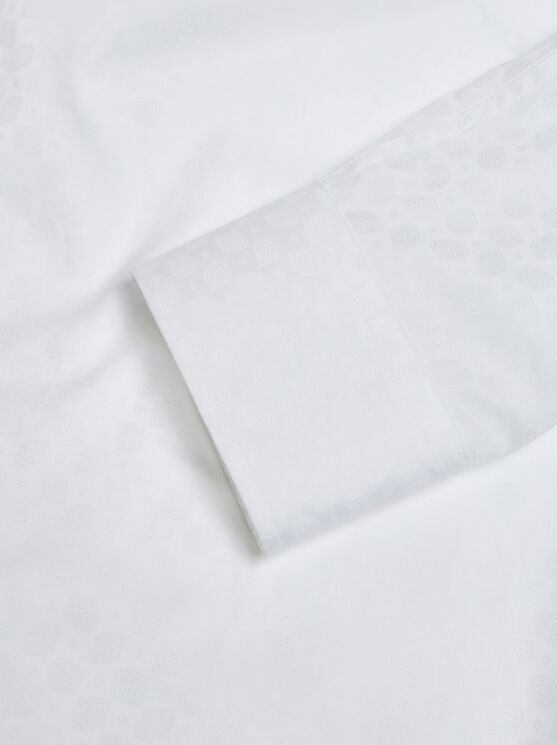 Etro Straight Shirt Long Sleeves Button Down Collar In White