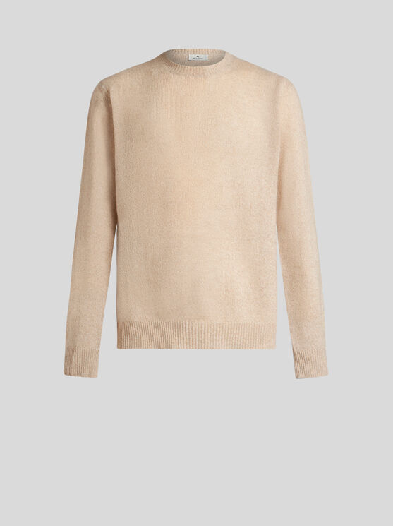 Shop Etro Cashmere Sweater In Beige