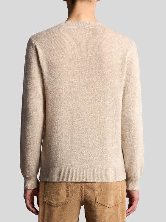 Shop Etro Cashmere Sweater In Beige