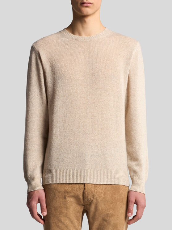 Shop Etro Cashmere Sweater In Beige