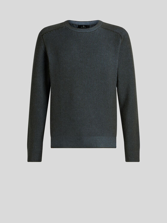 Shop Etro Cashmere Sweater In Green