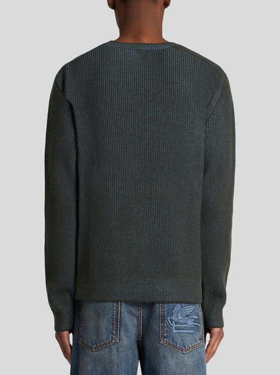 Shop Etro Cashmere Sweater In Green