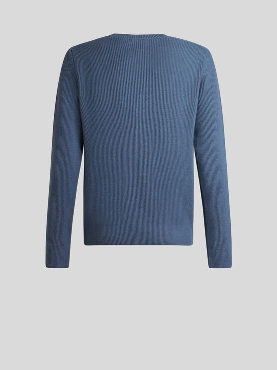 Shop Etro Cashmere Sweater In Light Blue