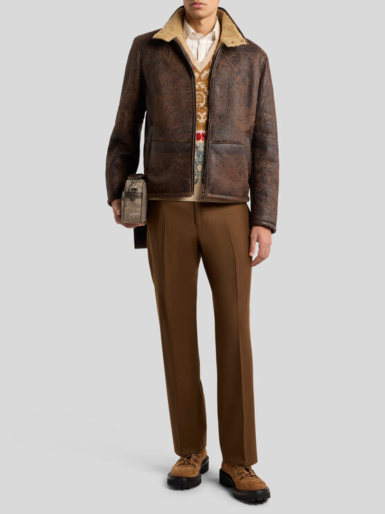 Etro Jacquard-pattern V-neck Waistcoat In Multi