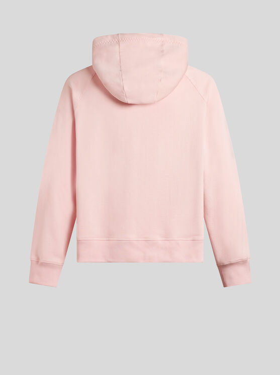 Shop Etro Sweatshirt With Embroidery In Pink