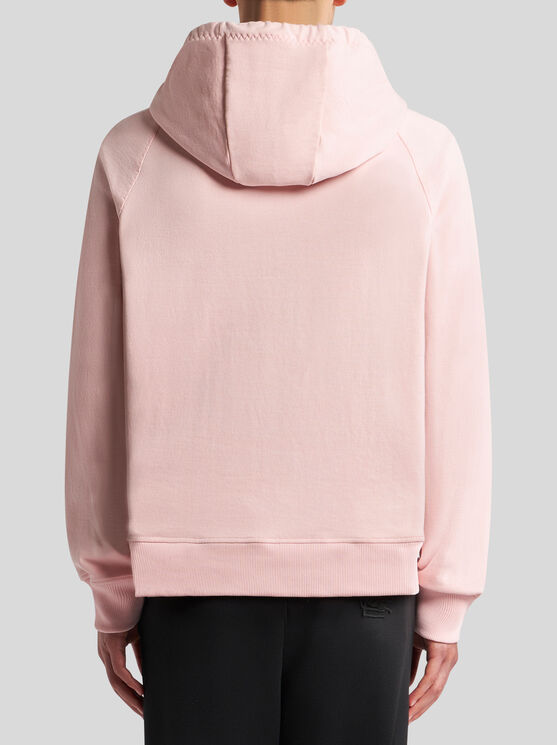 Shop Etro Sweatshirt With Embroidery In Pink