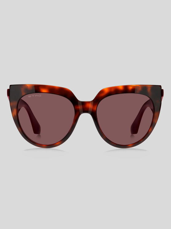 Etro Tailoring Cat-eye Sunglasses In Light Brown